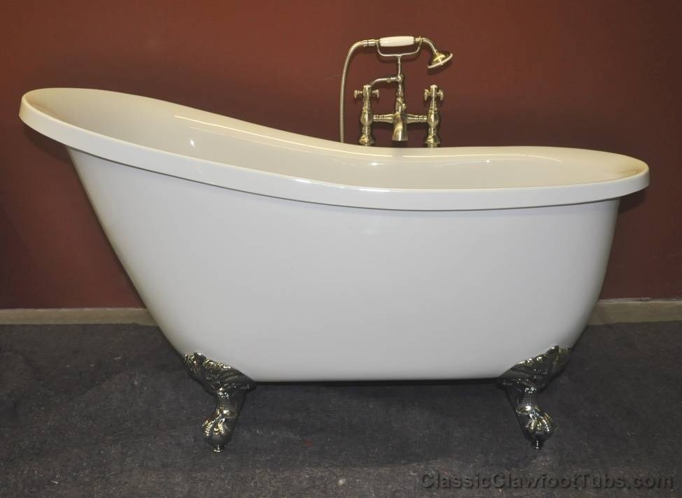 55 inch clawfoot tub